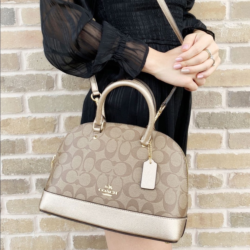 Gaby’sBags👜💕-Coach Satchel &Crossbody rose gold - Picture 1 of 6